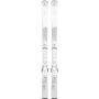 Atomic Cloud C7 White - skis blancs élégants, idéal pour les femmes.