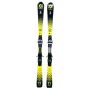 Völkl Racetiger SC : skis de course avec fixations, vue de dessus.